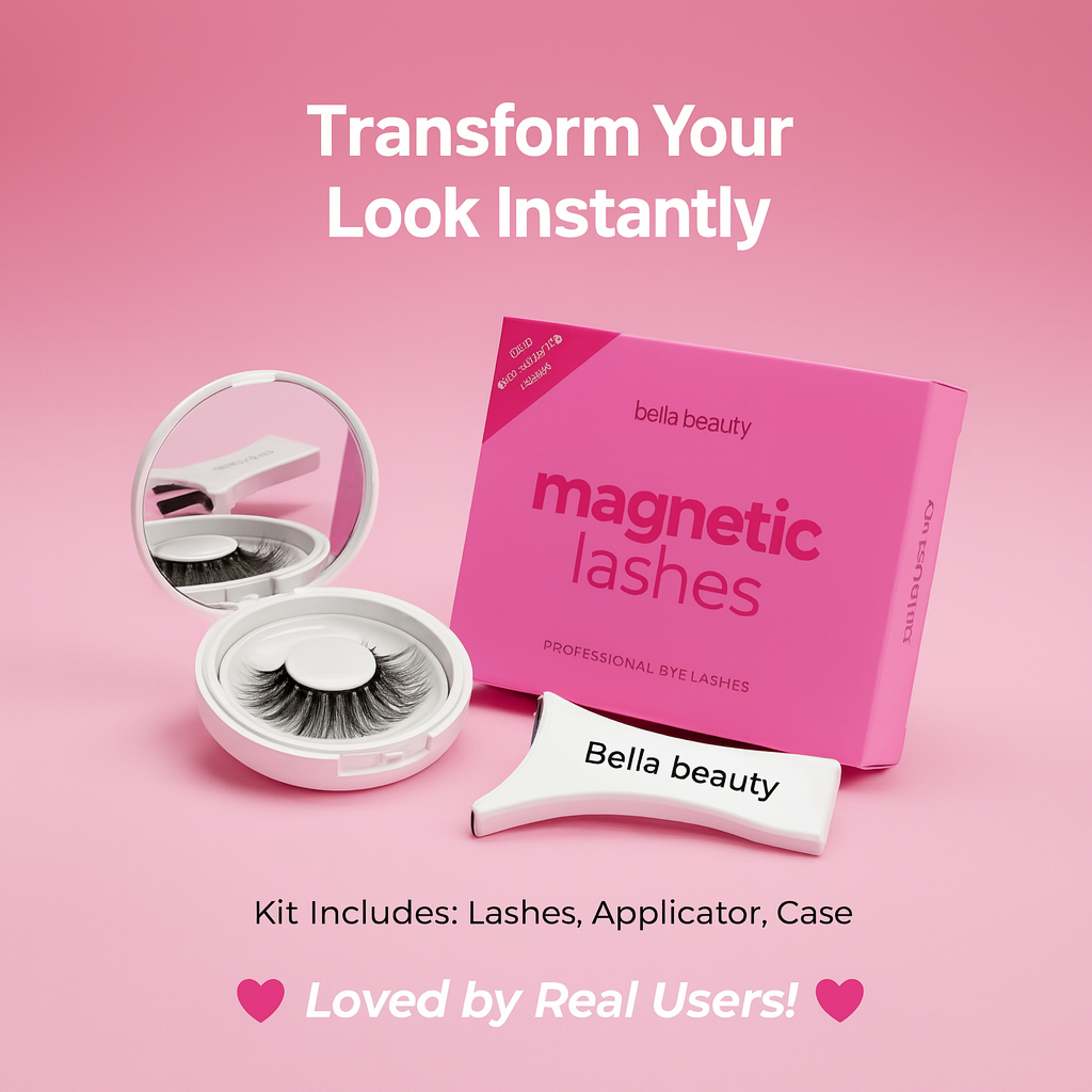 BellaBeauty  Magnetic Lashes – Snap-On Beauty in Seconds