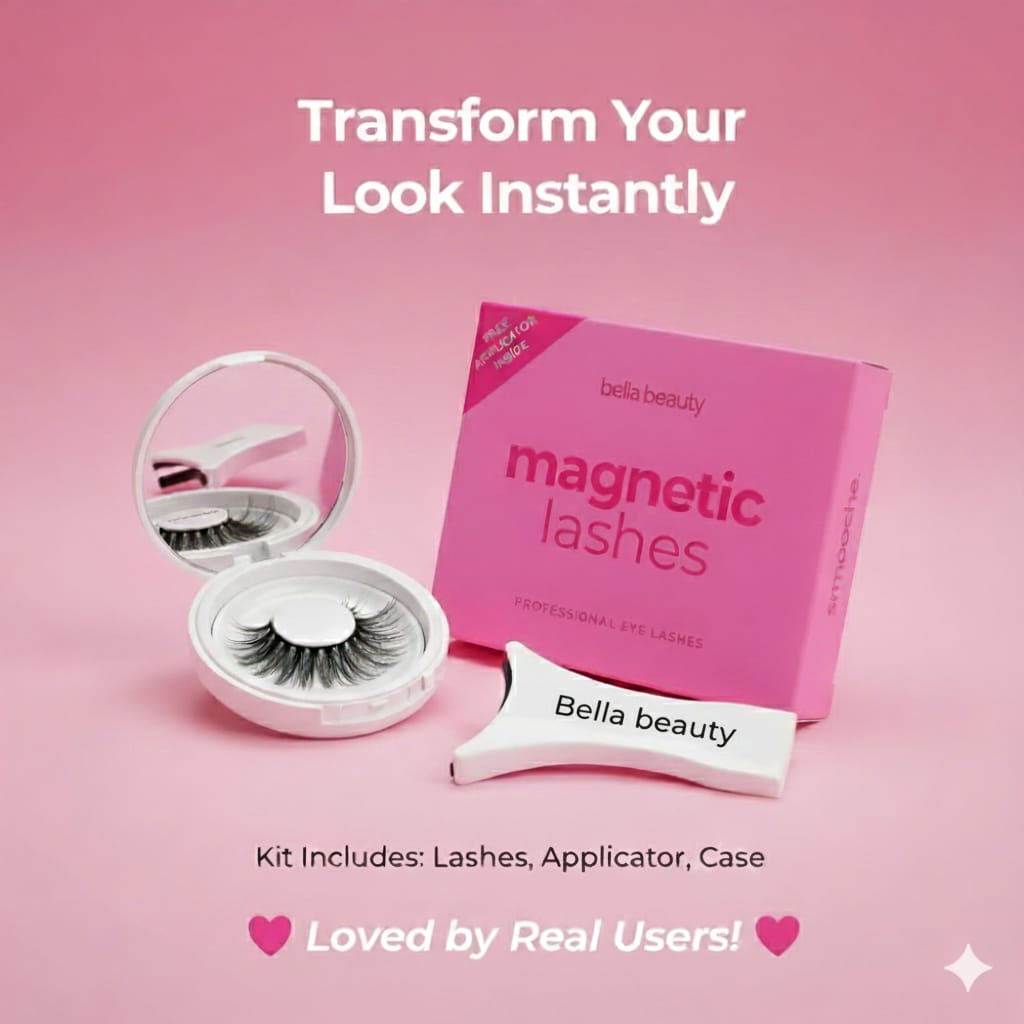 BellaBeauty  Magnetic Lashes – Snap-On Beauty in Seconds