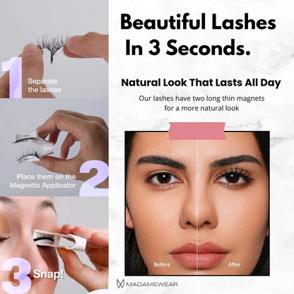 BellaBeauty  Magnetic Lashes – Snap-On Beauty in Seconds